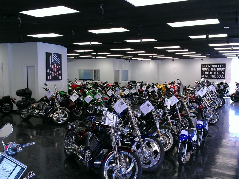 The cycle exchange after we finished their new location.